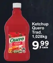 Rossi Supermercado Ketchup Quero Trad. 1,028kg oferta