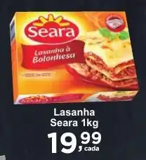 Rossi Supermercado Lasanha Seara 1kg oferta