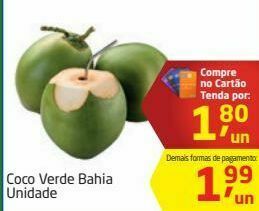 Tenda Atacado Coco verde bahia unidade oferta