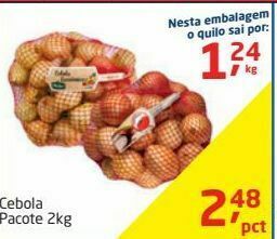 Tenda Atacado Cebola 2 kg oferta
