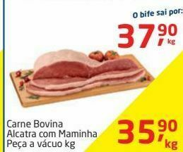 Tenda Atacado Carne bovina alcatra com maminha kg oferta