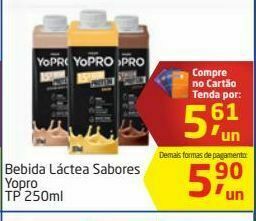 Iogurte líquido yopro
