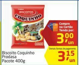 Tenda Atacado Biscoitos coquinho oferta