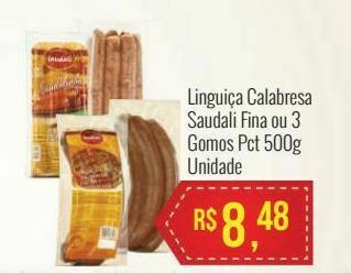 Mart Minas Linguiça calabresa saudali oferta