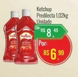 Mart Minas Ketchup predilecta 1.02 kg oferta