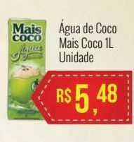 Mart Minas Água de coco mais coco oferta