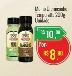 Molhos cremosinho temperatta 200 gr
