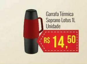 Garrafa térmica soprano 1 l