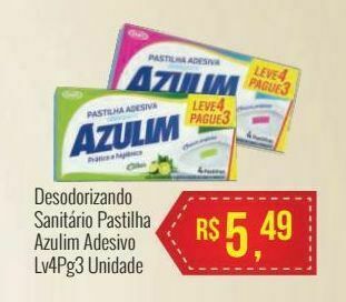 Mart Minas Pastilhas para wc azulim oferta