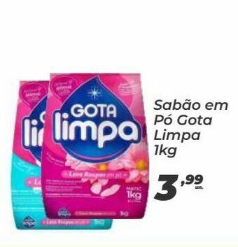 Detergente gota limpa