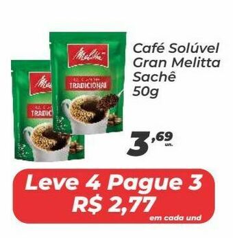 Peruzzo Café solúvel melitta oferta