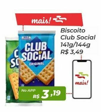 Peruzzo Biscoitos club social oferta