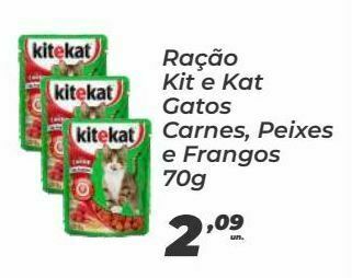 Ração para gatos kitekat