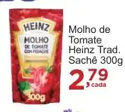 Rossi Supermercado Molho de Tomate Heinz Trad. Sachê 300g oferta