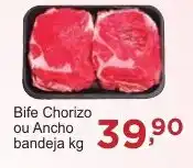 Rossi Supermercado Bife Chorizo ou Ancho bandeja kg oferta