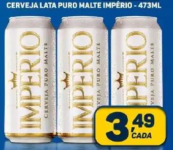 Dom Atacadista CERVEJA LATA PURO MALTE IMPÉRIO - 473ML oferta