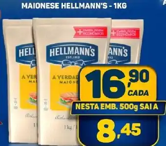 Dom Atacadista MAIONESE HELLMANN'S - 1KG oferta