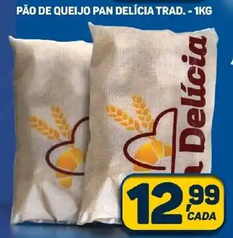 Dom Atacadista PÃO DE QUEIJO PAN DELÍCIA TRAD. - 1KG oferta