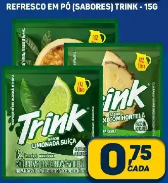 REFRESCO EM PÓ (SABORES) TRINK - 15G