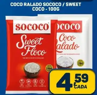 Dom Atacadista COCO RALADO SOCOCO/SWEET COCO -100G oferta