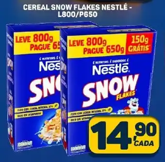 Dom Atacadista CEREAL SNOW FLAKES NESTLÉ - L800 / P650 oferta