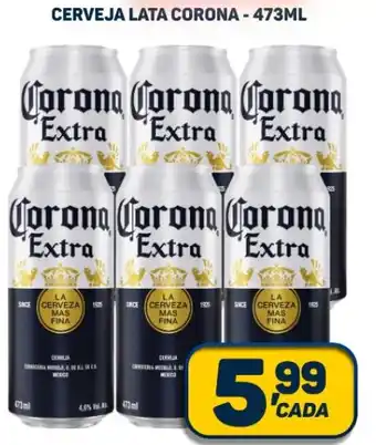 Dom Atacadista CERVEJA LATA CORONA - 473ML oferta