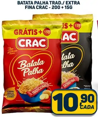 Dom Atacadista BATATA PALHA TRAD./ EXTRA FINA CRAC - 200+ 15G oferta