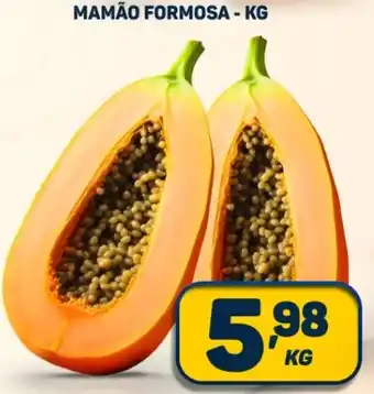 Dom Atacadista MAMÃO FORMOSA - KG oferta