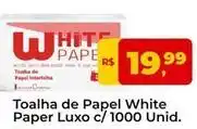 Tonin Superatacado White paper - toalha de papel luxo oferta