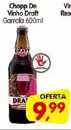 Cercadão Chopp De Vinho Draft Garrafa 600ml oferta