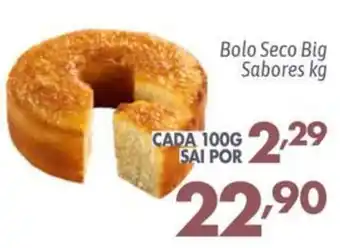 Supermercados Big Compra Bolo Seco Big Sabores kg oferta
