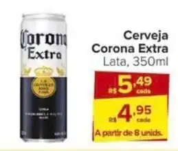 Carrefour Cerveja Corona Extra Lata, 350ml oferta