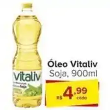 Carrefour Óleo Vitaliv Soja, 900ml oferta