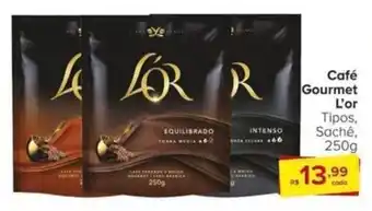 Carrefour Café Gourmet L'or Tipos, Sachê, 250g oferta