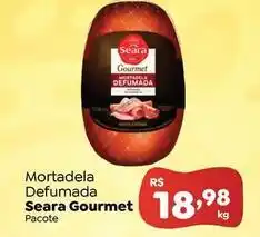 Novo Atacarejo Seara gourmet - mortadela defumada oferta