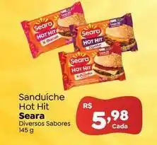 Novo Atacarejo Seara - sanduíche hot hit oferta