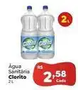 Novo Atacarejo Clorito - água sanitária oferta