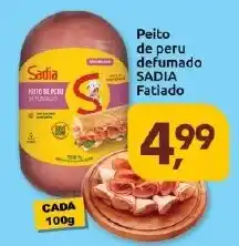 Supermercados Nori Peito de peru defumado SADIA Fatiado oferta