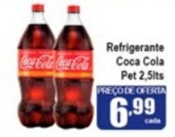 Higa's Supermercado Refrigerante Coca Cola 2.5L oferta