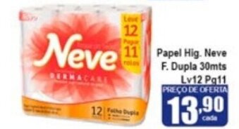 Higa's Supermercado Papel hig. Neve F. Dupla Lv 12 Pg 11 oferta
