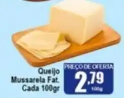 Higa's Supermercado Queijo Mussarela fatiada 100g oferta