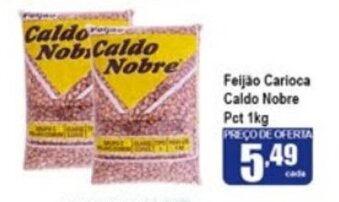 Higa's Supermercado Feijao Carioca Caldo Nobre 1kg oferta