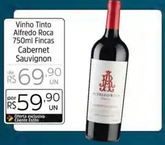 Supermercado Dalben Vinho Tinto Alfredo Roca 750ml Fincas Cabernet Sauvignon oferta