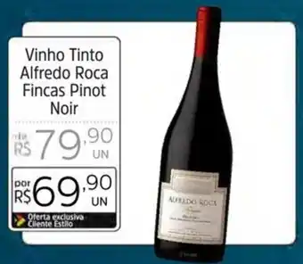 Supermercado Dalben Vinho Tinto Alfredo Roca Fincas Pinot Noir oferta