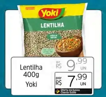 Supermercado Dalben Lentilha 400g Yoki oferta