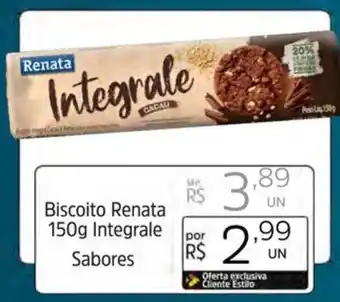 Supermercado Dalben Biscoito Renata 150g Integrale Sabores oferta