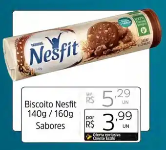 Supermercado Dalben Biscoito Nesfit 140g / 160g Sabores oferta