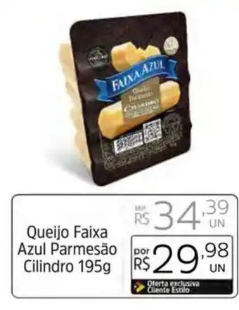 Supermercado Dalben Queijo Faixa Azul Parmesão Cilindro 195g oferta