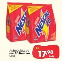 Novo Atacarejo Nestle - achocolatado em pó nescau oferta