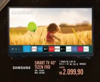 Zema Samsung Smart TV 40" Tizen fHD oferta